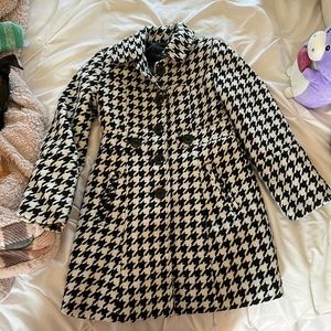 George houndstooth jacket
